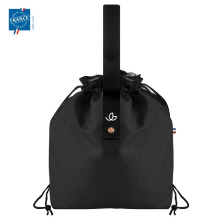 Sac déjeuner personnalisable en coton recyclé GRS Goodjour® 12 L