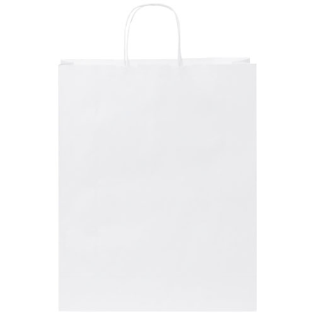 Sac en papier Kraft publicitaire 80-90 g/m², 32 x 12 x 40 cm