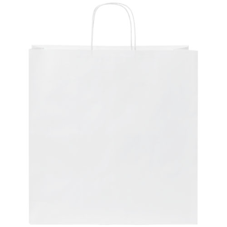 Sac en papier Kraft publicitaire 80-90 g/m², 34 x 20 x 35 cm