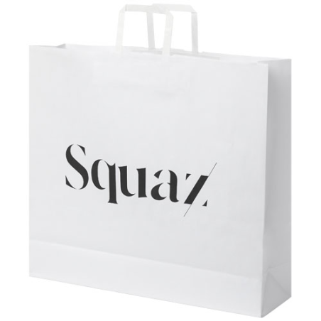 Sac en papier Kraft publicitaire 90-100 g/m², 49,5 x 14 x 44 cm