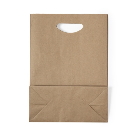 Sac en papier kraft recyclé personnalisable 26 x 36 x 12 Haspun