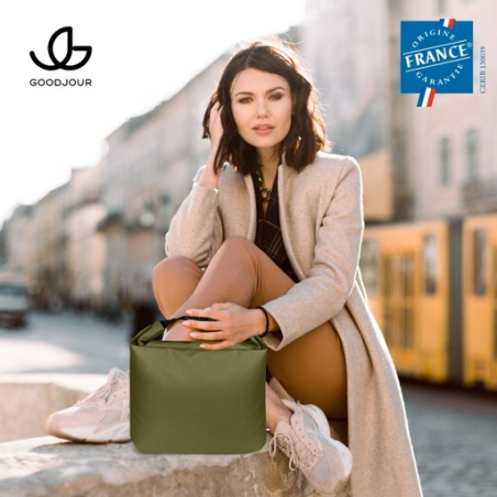 Sac isotherme Rolltop personnalisé en RPET Goodjour®