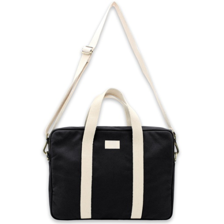 Sac ordinateur Luis en coton 100% Bio GOTS 350g/m2 Studio by Hindbag