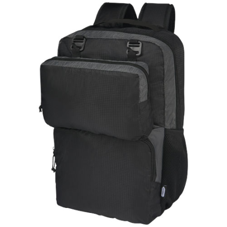 Sac ordinateur personnalisable Trailhead de 14 L recyclé GRS bicolore 15 pouces