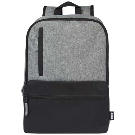 Sac ordinateur publicitaire Reclaim 15" recyclé GRS bicolore de 14 L