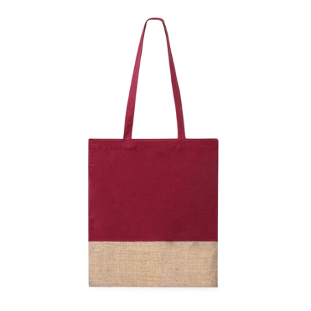 Sac personnalisé en coton 120g/m2 et en jute Suelva