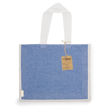 Sac personnalisé en coton recyclé 140g/m2 et en jute Talara