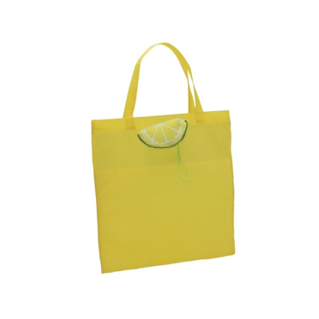 Sac pliable publicitaire citron ou pasteque Velia