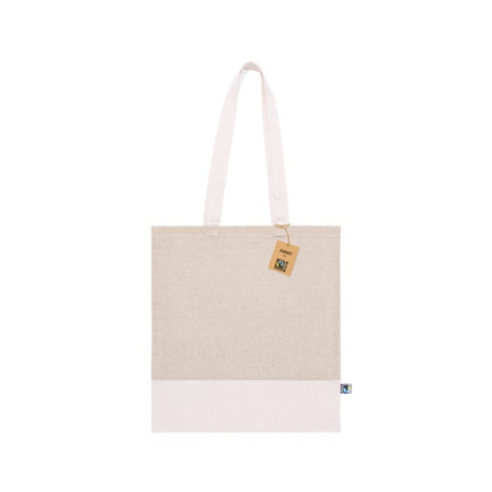 Sac shopping 100% coton label Fairtrade 140g/m2 Annet