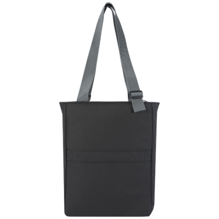 Sac shopping personnalisable Aqua de 14 L pour ordinateur portable 14" recyclé certifié GRS résistant à l'eau