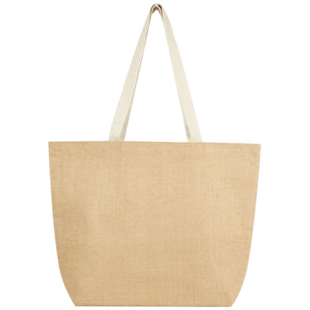 Sac shopping personnalisable Juta de 12 L en jute 300 g/m²