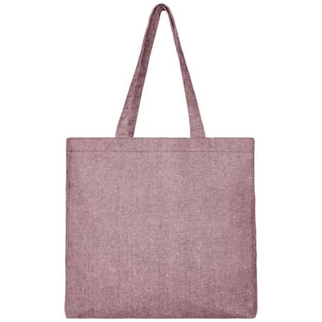 Sac shopping publicitaire Pheebs recyclé avec soufflet 210 gr/m² 13L