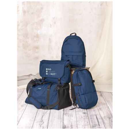 Sac à dos personnalisable Baikal en rPET certifié GRS pour ordinateur portable de 15" 8L