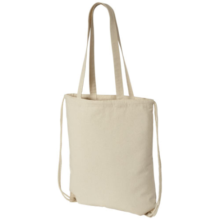 Sac à dos personnalisable en coton 240 g/m² avec cordon de serrage Eliza 6L