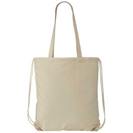 Sac à dos personnalisable en coton 240 g/m² avec cordon de serrage Eliza 6L