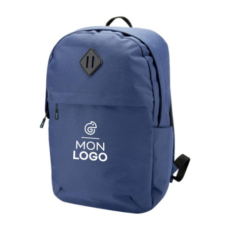 Sac à dos personnalisé pour ordinateur portable 15" en RPET certifié GRS 16 L Repreve® Ocean Commuter