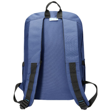 Sac à dos personnalisé pour ordinateur portable 15" en RPET certifié GRS 16 L Repreve® Ocean Commuter