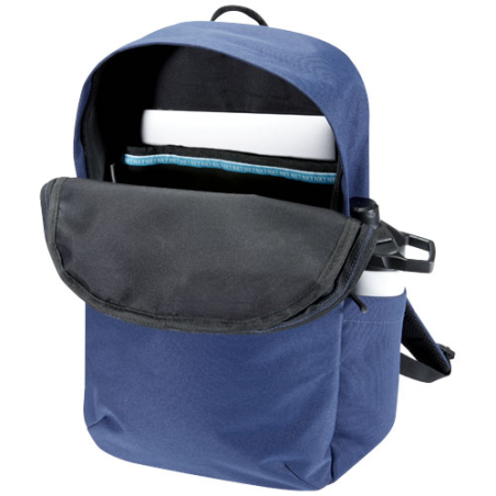 Sac à dos personnalisé pour ordinateur portable 15" en RPET certifié GRS 16 L Repreve® Ocean Commuter