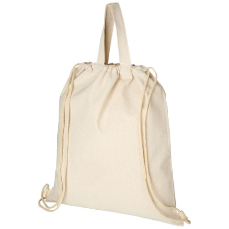 Sac à dos personnalisé recyclé 210 g/m² Pheebs avec cordon de serrage 6L