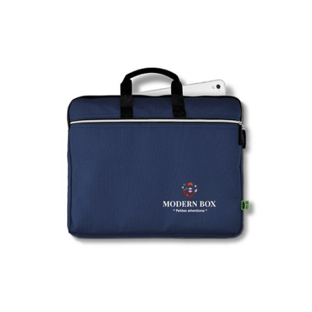 Saccoche personnalisable porte-document et ordinateur portable en RPET