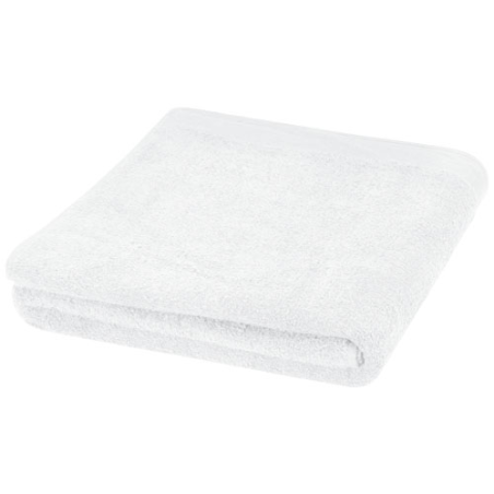 Serviette de bain personnalisable en coton 550 g/m² 100x180 cm Riley