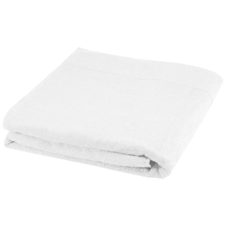 Serviette de bain personnalisée en coton 450 g/m² 100x180 cm Evelyn