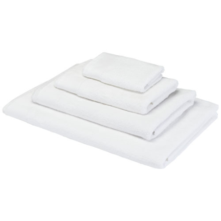 Serviette de bain personnalisée en coton 550 g/m² 50x100 cm Nora