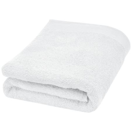 Serviette de bain personnalisée en coton 550 g/m² 70x140 cm Ellie