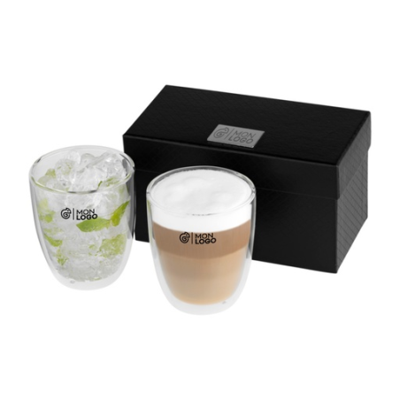 Set de 2 verres personnalisables Boda 290ml