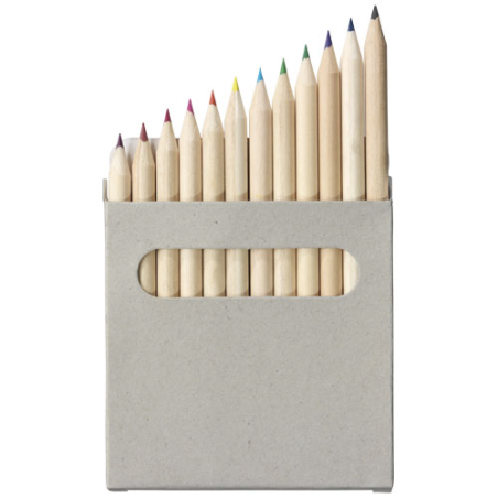 Set de crayons de couleur personnalisable 12 pièces Tallin