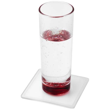 Sous-verre carré personnalisable Ellison avec insertion de papier