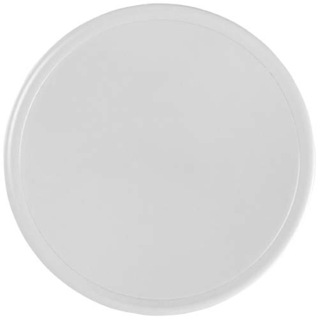 Sous-verre rond personnalisable Ellison plastique avec insertion de papier