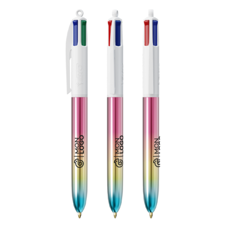 Stylo BIC® personnalisé 4 Couleurs® Gradient