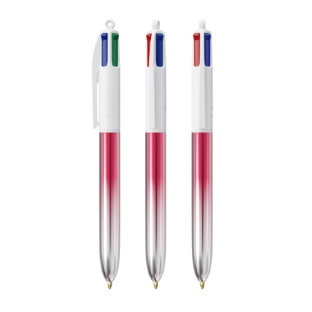 Stylo Bic® 4 couleurs personnalisable Bicolor