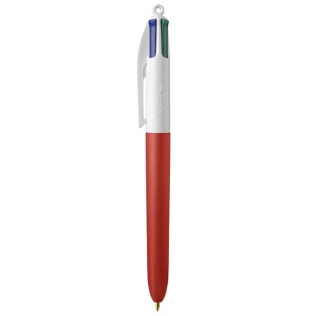 Stylo Bic® 4 couleurs personnalisé soft touch Marquage inclus