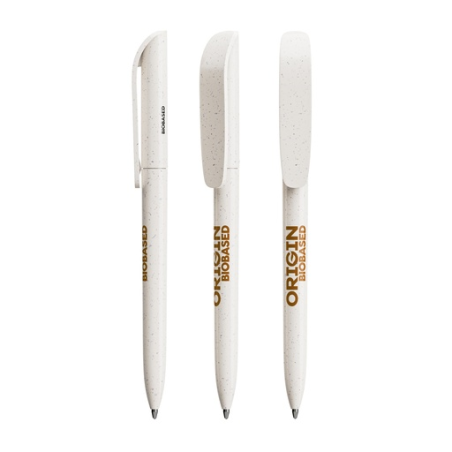 Stylo Bic® personnalisable Super Clip Origin en polymères naturels