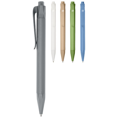 Stylo bille personnalisable Terra en plastique de maïs