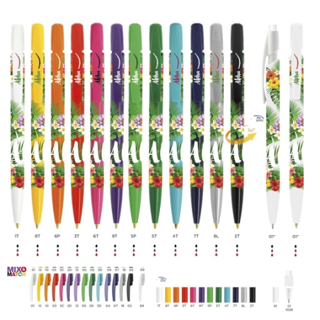 Stylo bille publicitaire BIC® Media Clic Digital 360°