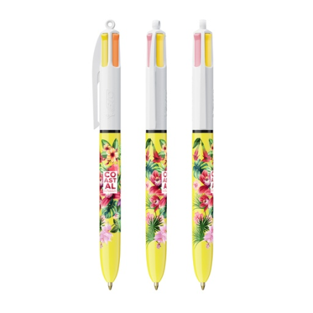 Stylo publicitaire 4 couleurs bic® Sun