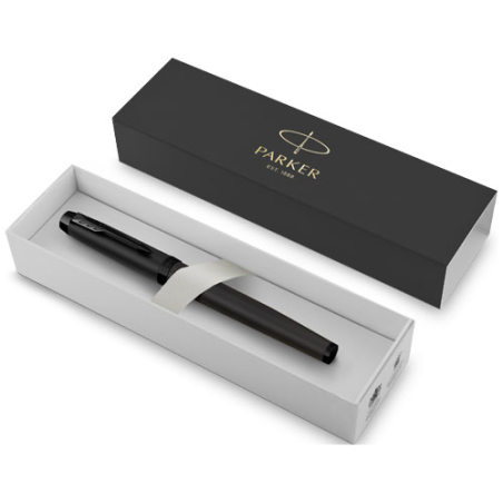 Stylo roller personnalisable achromatique IM encre noire - Parker