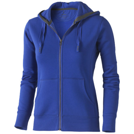 Sweater publicitaire capuche full zip Arora - Femme - XS à XXL