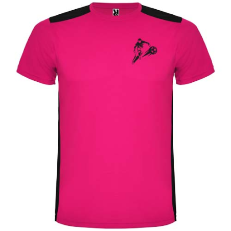 T-shirt de sport personnalisé en polyester 130g/m² à manches courtes Detroit Unisexe - S à 2XL