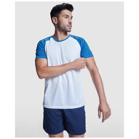 T-shirt de sport personnalisé en polyester 140g/m² à manches courtes Indianapolis Unisexe - S à 3XL