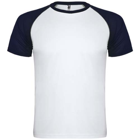 T-shirt de sport personnalisé en polyester 140g/m² à manches courtes Indianapolis pour enfant - 4 à 16 ans