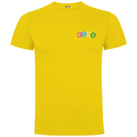 T-shirt personnalisable Premium à manches courtes en coton 165g/m2 pour enfant - Dogo