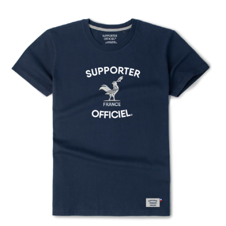 T-shirt personnalisable coton bio GOTS - SUPPORTER OFFICIEL® - S à 3XL