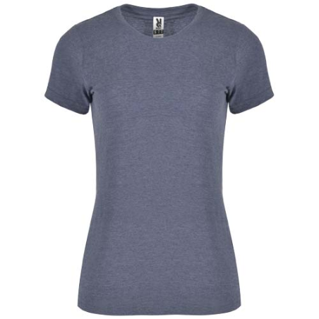 T-shirt personnalisable à manches courtes en coton et polyester pour femme du S au 2XL - Fox