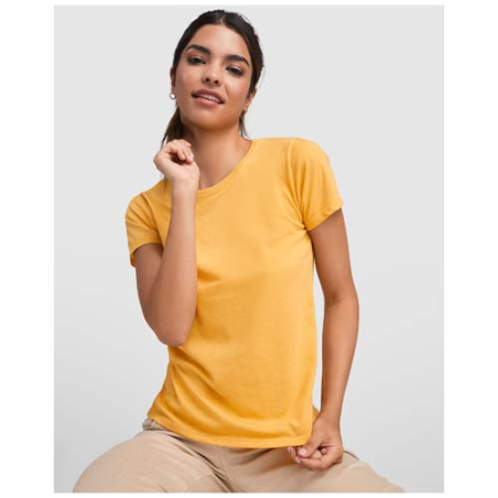 T-shirt personnalisable à manches courtes en coton et polyester pour femme du S au 2XL - Fox