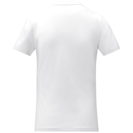 T-shirt personnalisé Somoto manches courtes col v - Femme - 100% Coton 160 g/m2 - XS à XXL