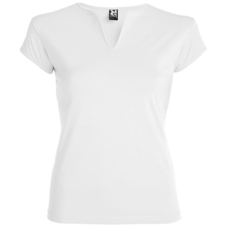 T-shirt personnalisé en coton et elasthanne 200g/m² Belice pour femme - S à 2XL